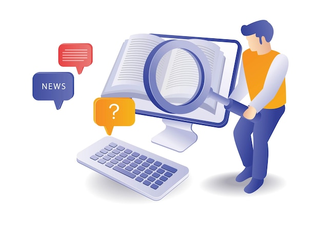 Buscando mucha información científica en los libros