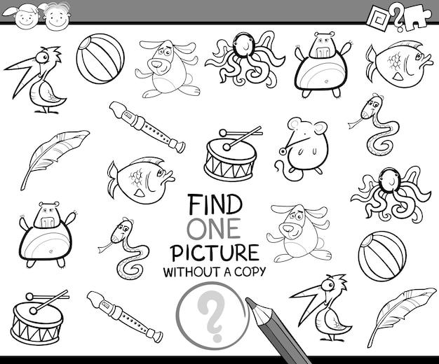Buscar dibujos animados de juego de una sola imagen