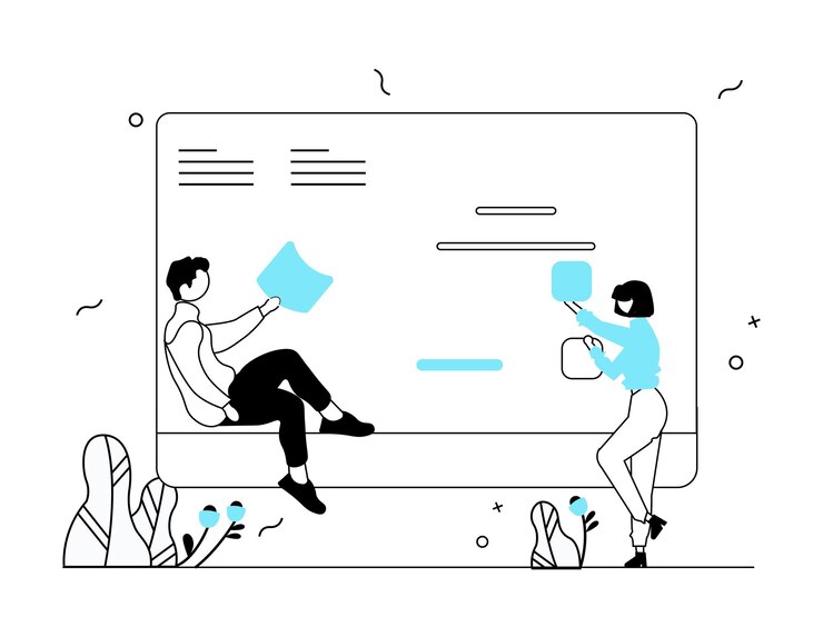 Business and Marketing Illustration es una biblioteca de ilustraciones personalizables y de alta calidad.