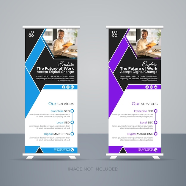 Business Roll Up banner Design