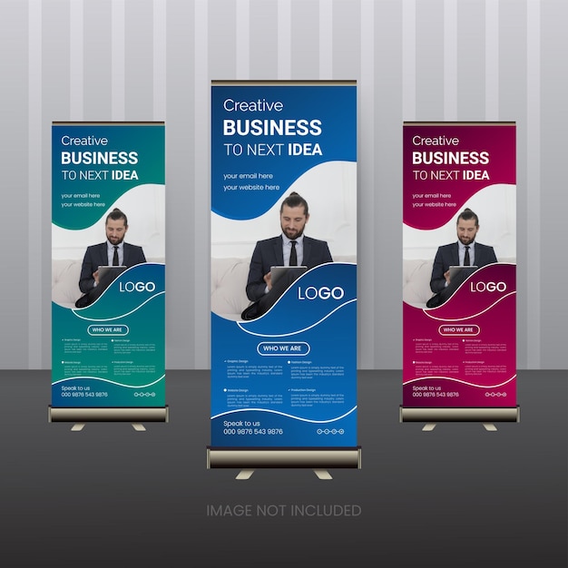 Business Roll Up banner Design