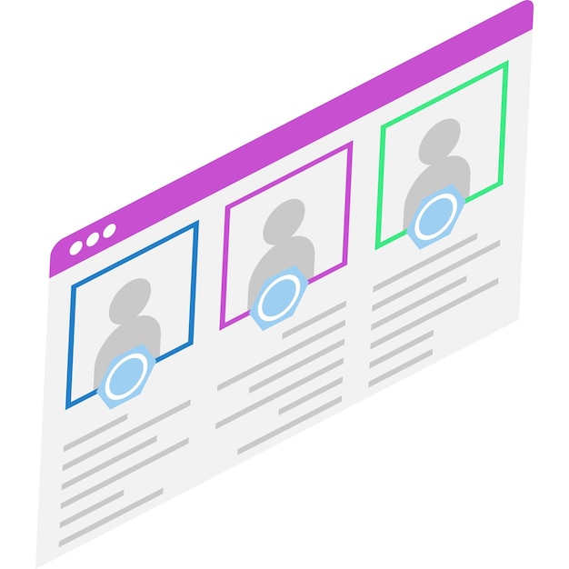 Búsqueda de dirección de correo electrónico y verificación de icono de vector
