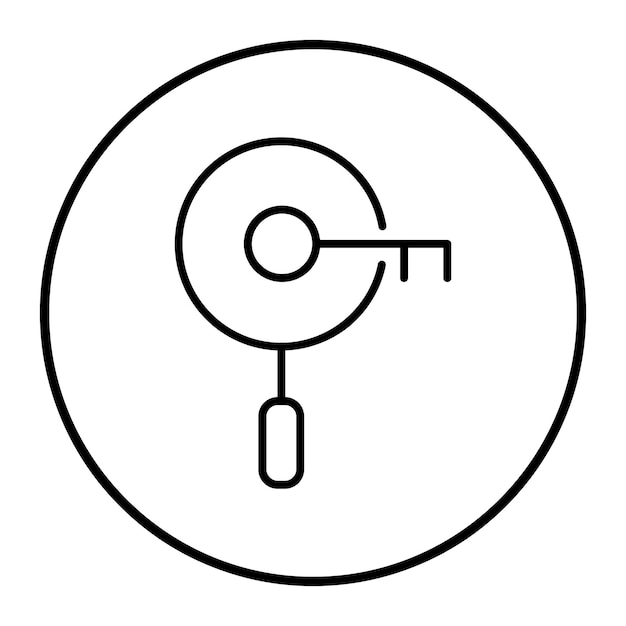 Búsqueda de palabras clave Ilustración vectorial
