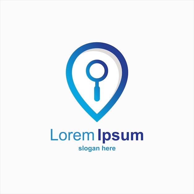 Búsqueda de pinos inspiración para el diseño del logotipo ilustración de diseño de logotipo moderno