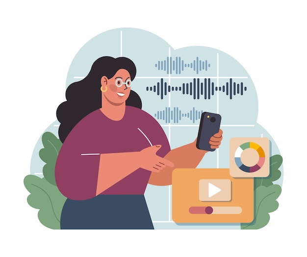 Búsqueda por voz Inteligencia artificial Asistente virtual Personaje