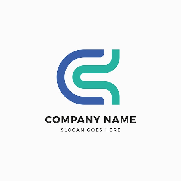 C Letter Logo Design Template