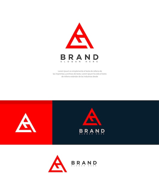 CA ac Letra Logo Iconia de identidad de la marca Signo CA ac Template de símbolo de letra