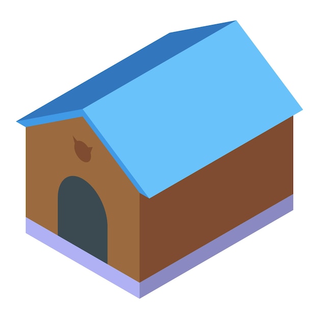 Cabaña de madera para perros que proporciona refugio y comodidad a los gatos