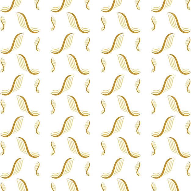 Cabello astuto diseño de fondo multicolor de patrón repetitivo de ilustración vectorial de moda