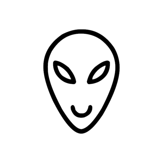 cabeza de alienígena
