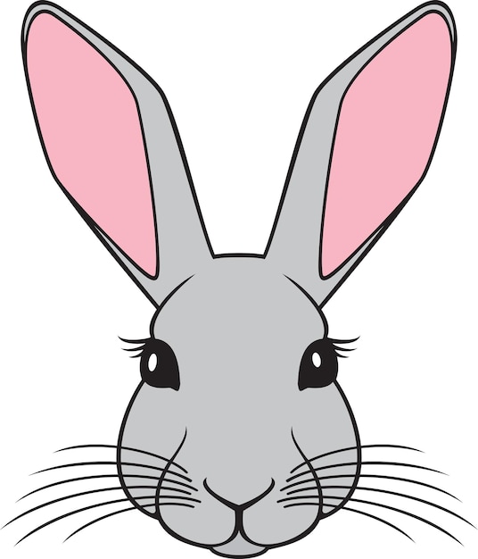 cabeza de conejo Conejo.