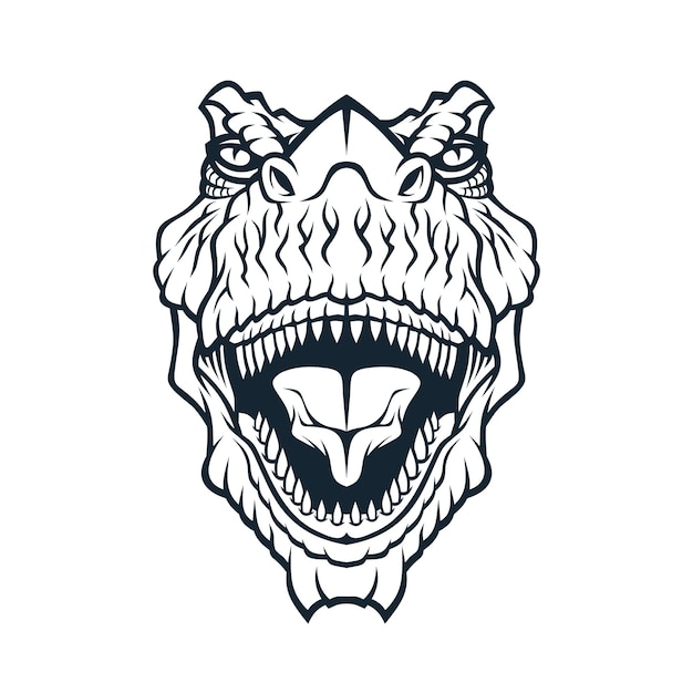 cabeza de dinosaurio