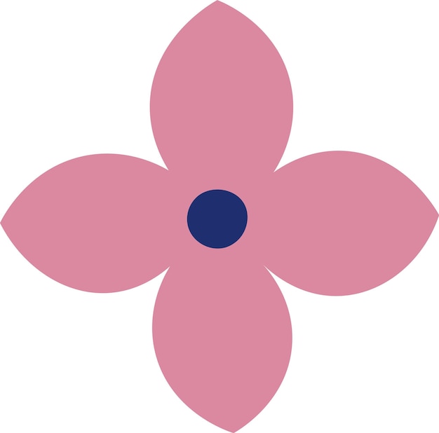 Cabeza de flor dibujada a mano