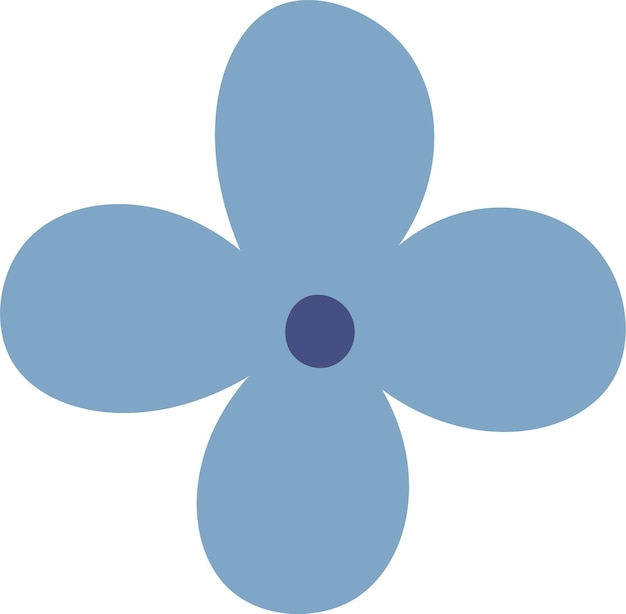 cabeza de flor de dibujos animados