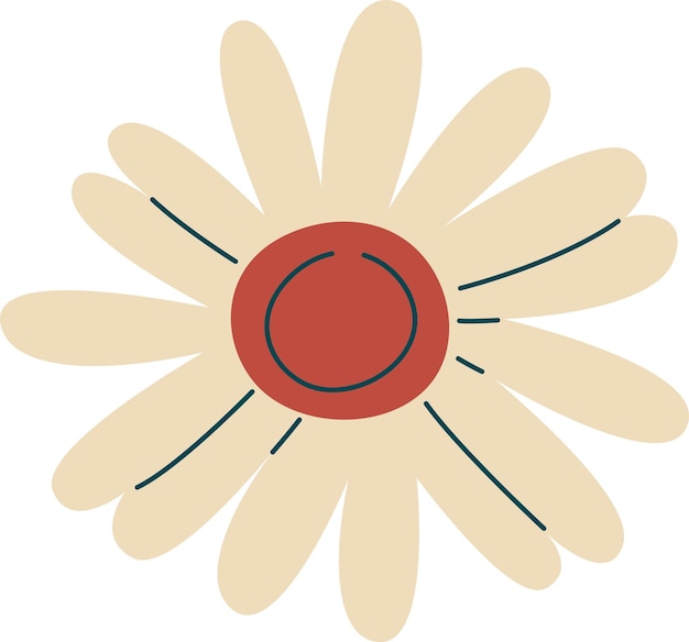 Cabeza de la flor de la manzana