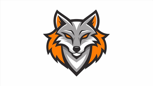 una cabeza de lobo con un logotipo que dice zorro