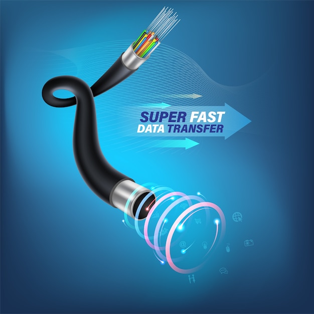 Cable de fibra óptica