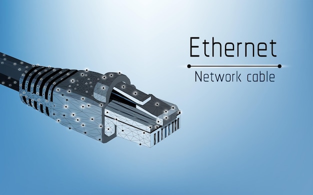 cable de red ethernet tipo rj45