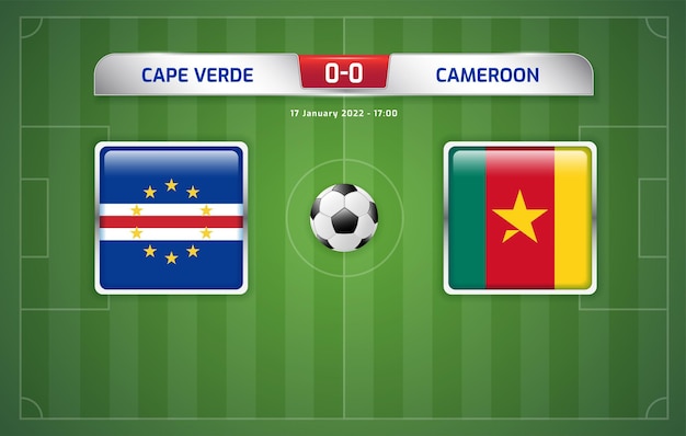 Cabo verde vs camerún marcador transmisión deporte fútbol fútbol torneo de áfrica 2021 grupo a