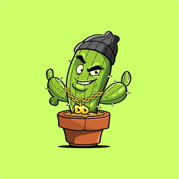 Vector cactus botín