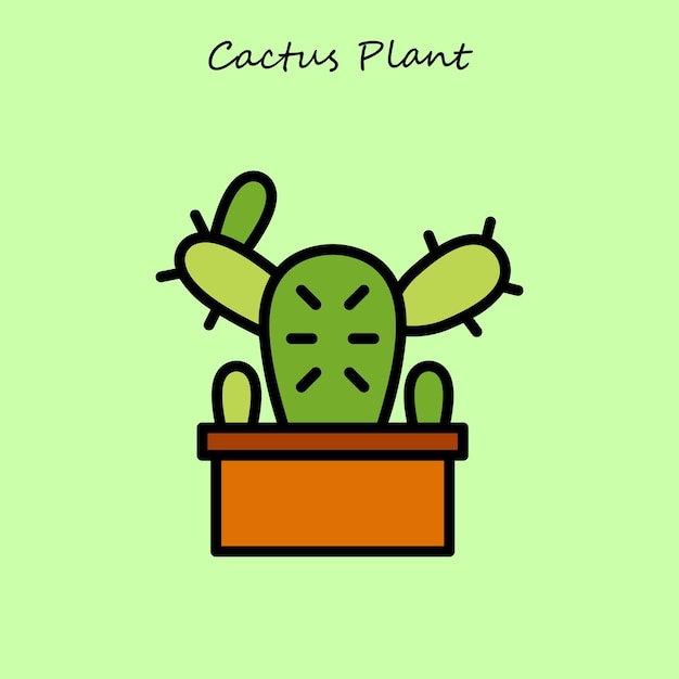 El cactus es una planta de interior