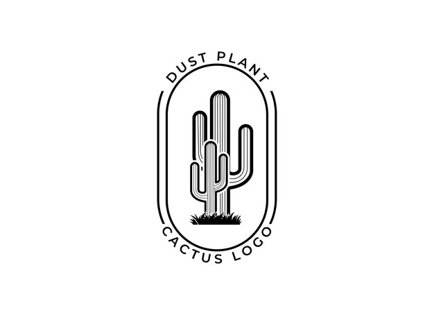 Vector cactus ilustración salvaje oeste diseño desierto vintage