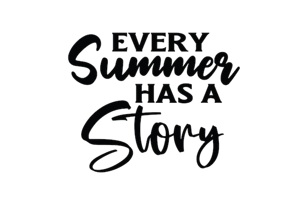 Cada verano tiene una historia