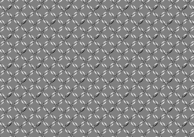 Cadena de metal gris plata red de la industria papel tapiz patrón de círculo de fondo