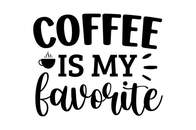 El café es mi favorito.