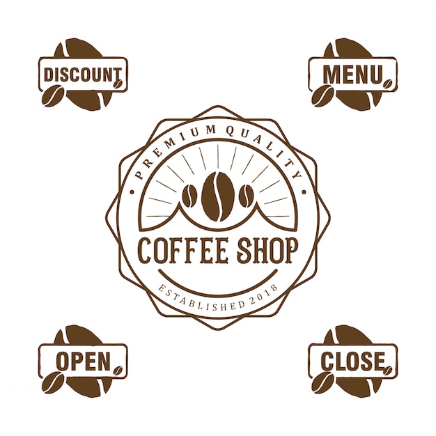 Café logo vintage