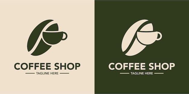 Café con el logotipo Minimal