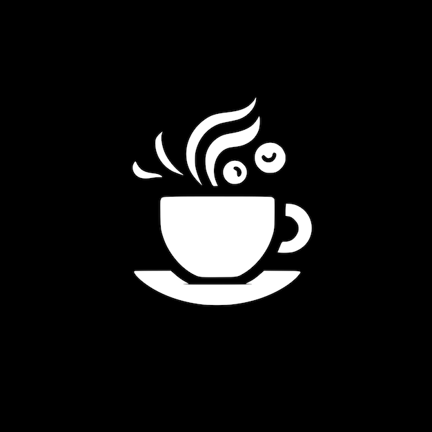 Café logotipo vectorial de alta calidad ilustración vectorial ideal para gráfico de camiseta