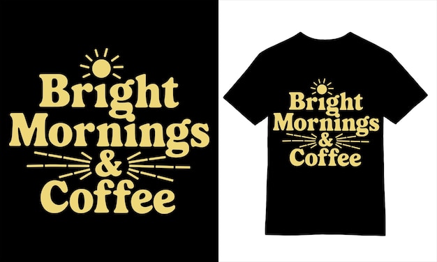 Café de la mañana gótico diseño de camiseta de café de Halloween
