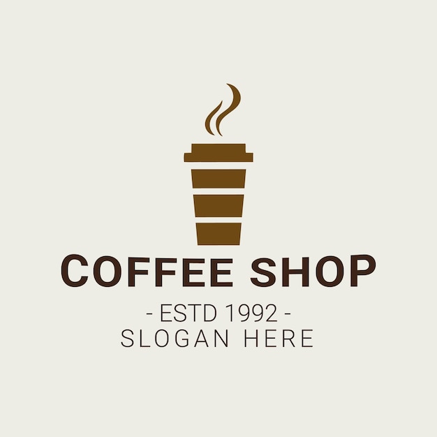 Cafetería Vintage Logo Design