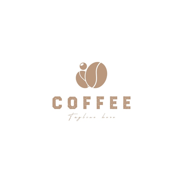 Cafetería vintage vector logo Hipster y estilo retro Perfecto para el diseño de su negocio