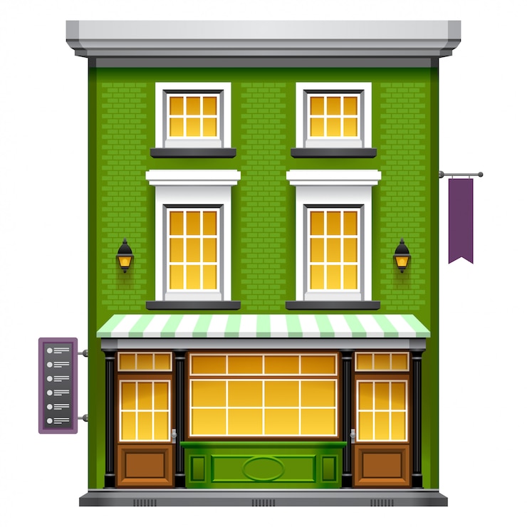 Vector cafetería