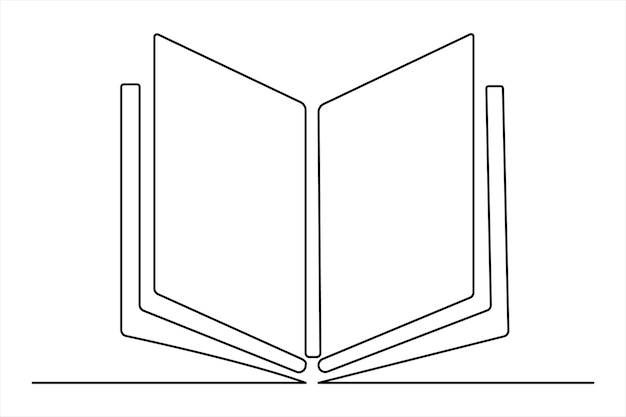 una caja blanca con una imagen de un libro en ella