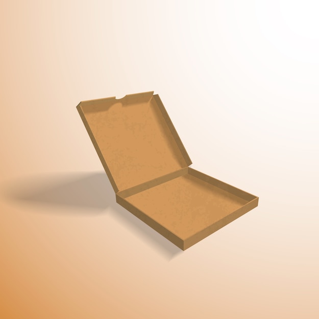 caja blanca maqueta cartón paquete eps 10