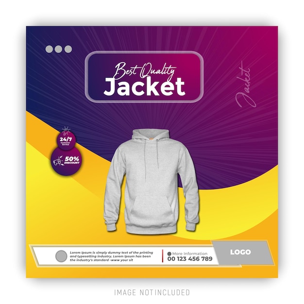 una caja para chaqueta para chaqueta