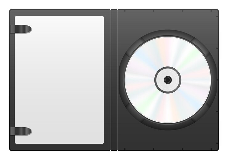 Vector caja de dvd