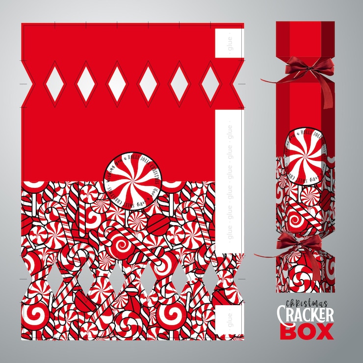 La caja de las galletas de Navidad.