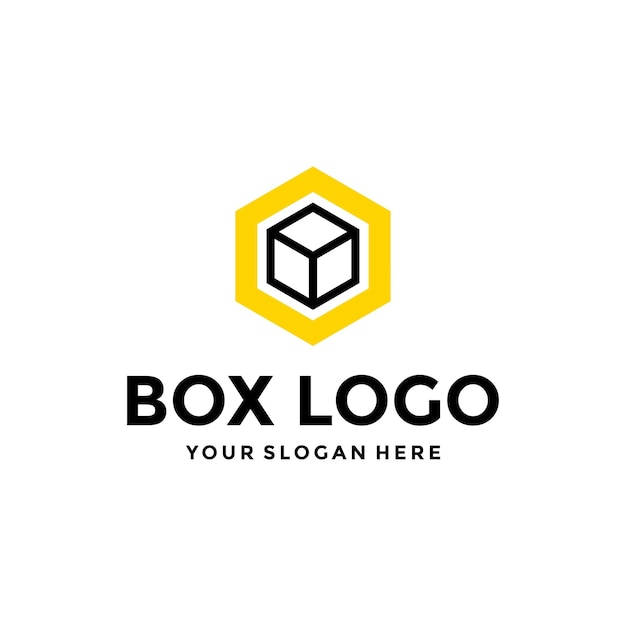 Caja Logo Diseño Almacén Envío Distribución Contra Reembolso
