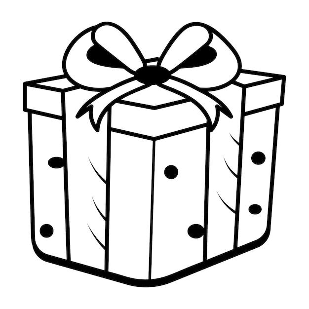 Caja de regalo con lazo
