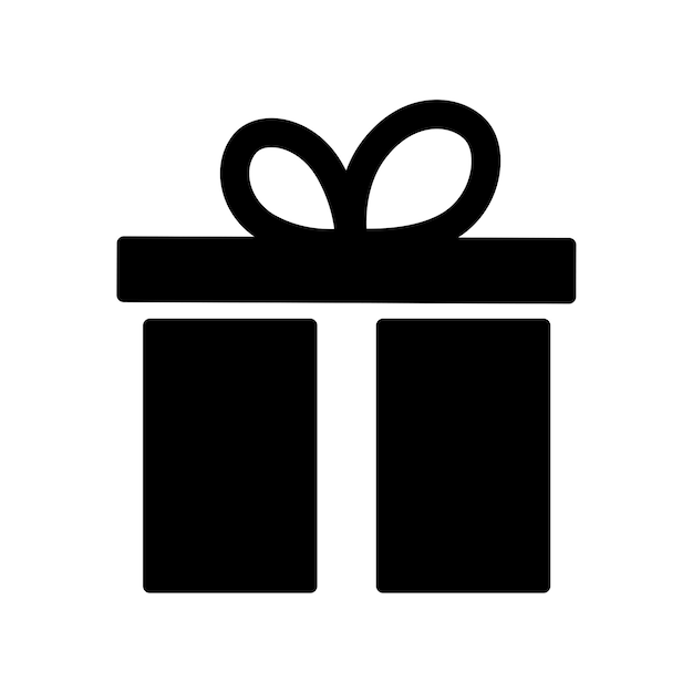 Caja de regalo de vector libre regalos de navidad o cumpleaños