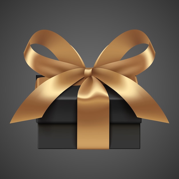 caja de regalo vectorial negra2