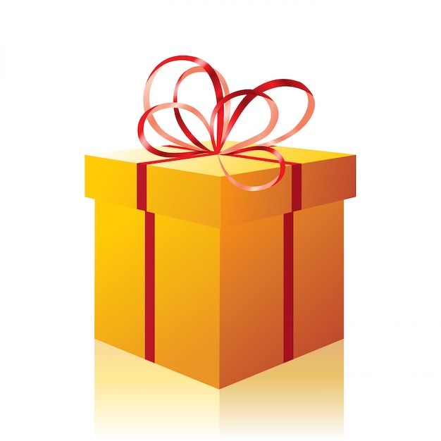 Vector caja de regalo