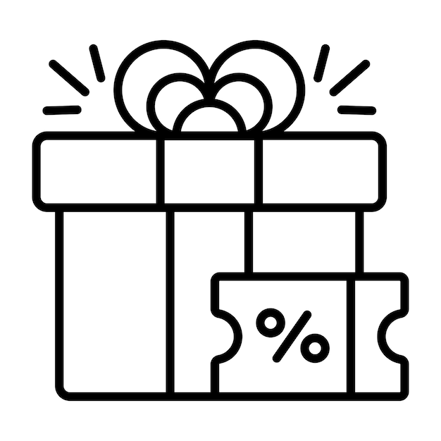 caja de regalos conceptos modernos de diseño ilustración vectorial