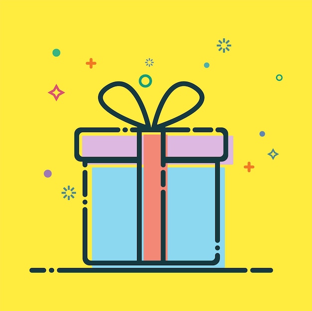 Caja de regalos de cumpleaños