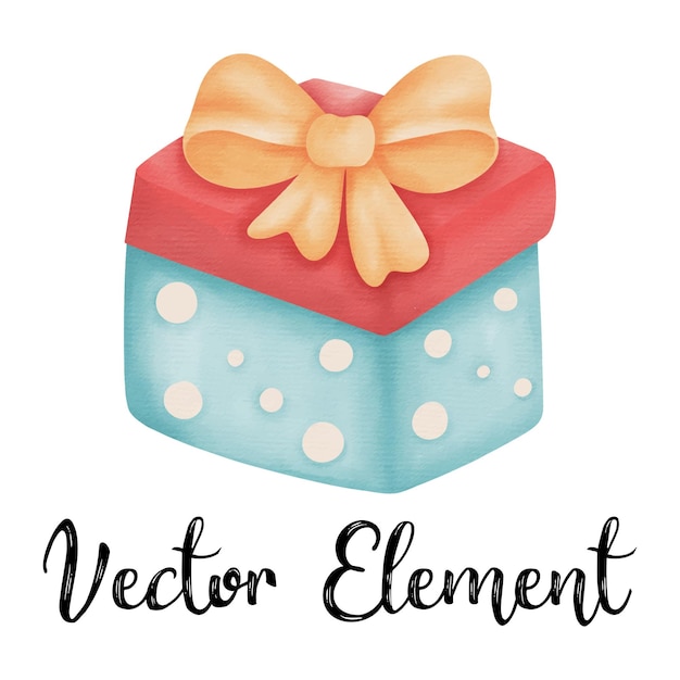 Vector caja de regalos6