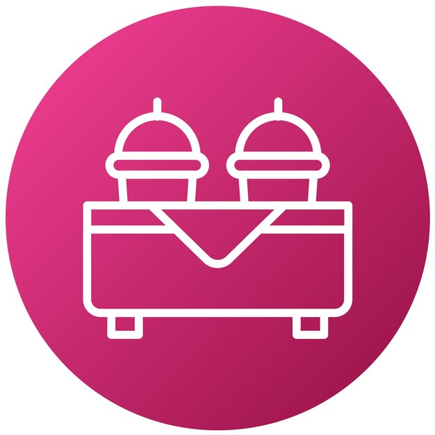 una caja rosa con un fondo rosa con una cinta alrededor de la parte superior